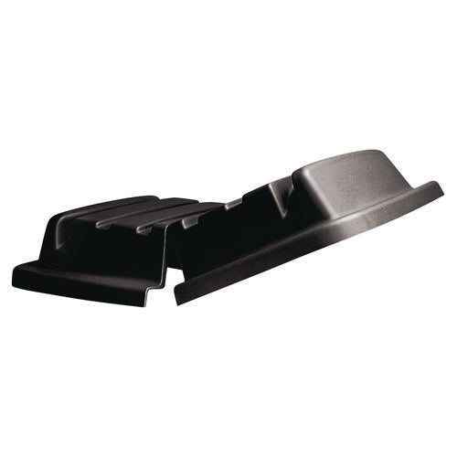 Lid for 16 Cubic Feet Truck, Rectangular, 31w x 44.13d x 8.5h, Black-(RCP4615BLA)