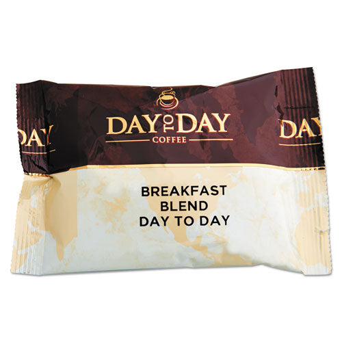 100% Pure Coffee, Breakfast Blend, 1.5 oz Pack, 42 Packs/Carton-(PCO23003)
