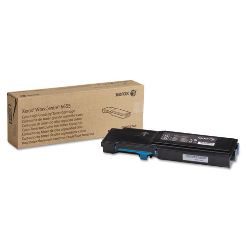 106R02744 Toner, 7,500 Page-Yield, Cyan-(XER106R02744)