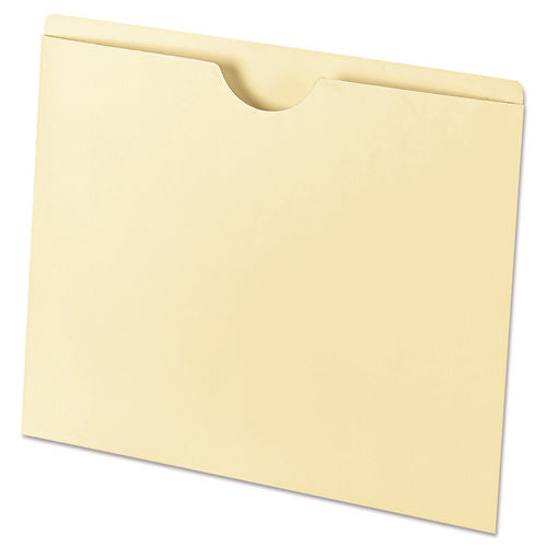 Economical Manila File Jackets, Letter Size, Manila, 100/Box-(UNV72300)