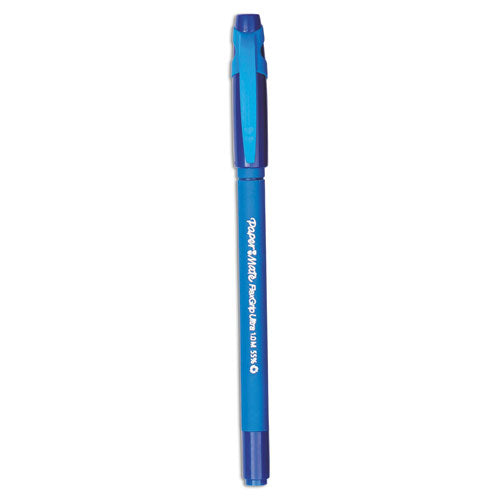 FlexGrip Ultra Ballpoint Pen, Stick, Medium 1 mm, Blue Ink, Blue Barrel, Dozen-(PAP9610131)