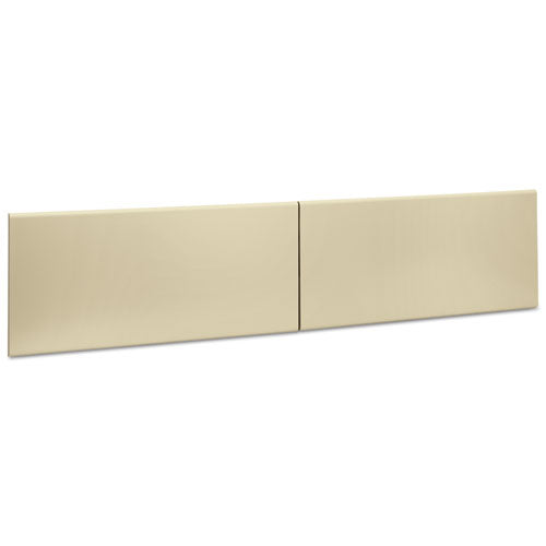 38000 Series Hutch Flipper Doors For 72"w Open Shelf, 36w x 15h, Putty-(HON387215LL)