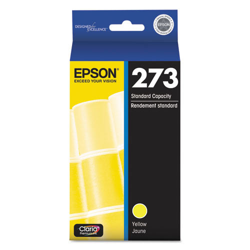 T273420-S (273) Claria Ink, 300 Page-Yield, Yellow-(EPST273420S)