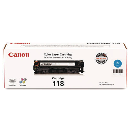 2661B001 (118) Toner, 2,900 Page-Yield, Cyan-(CNM2661B001)