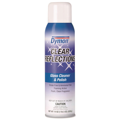 Clear Reflections Mirror and Glass Cleaner, 20 oz Aerosol Spray, 12/Carton-(ITW38520)