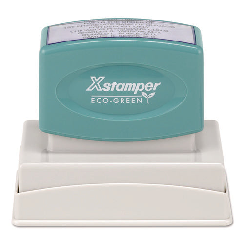 Custom Message Stamp, Pre-Inked, N16, 2.44 x 1.5-(XST1XPN16)