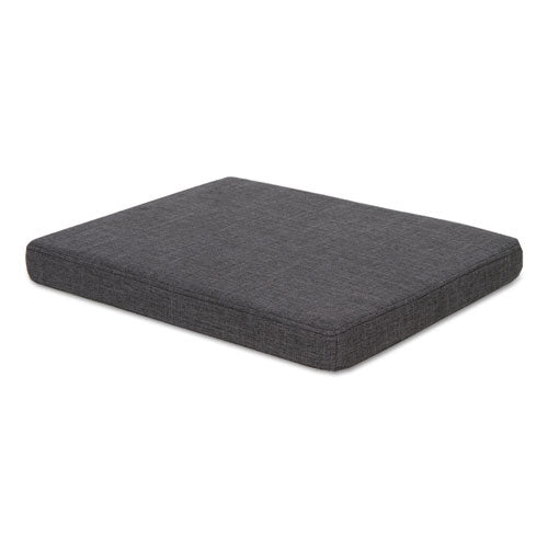 Pedestal File Seat Cushion, 14.88 x 19.13 x 2.13, Smoke-(ALEPC1511)
