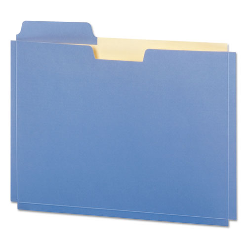 File Folder Pocket, 0.75" Expansion, Letter Size, Assorted Colors, 10/Pack-(PFXFP153L10ASST)