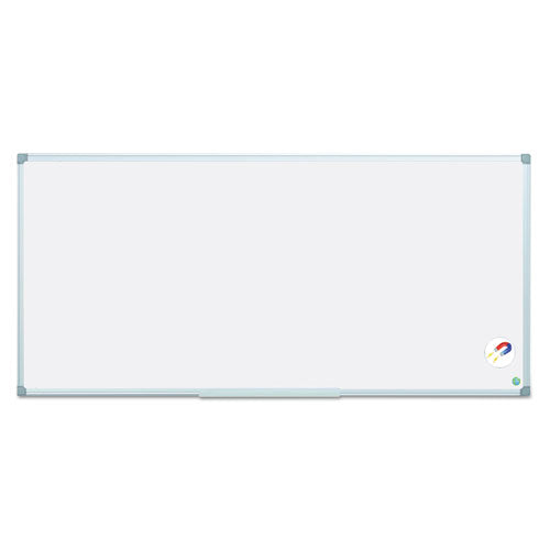 Earth Gold Ultra Magnetic Dry Erase Boards, 96 x 48, White Surface, Silver Aluminum Frame-(BVCMA2107790)
