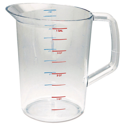 Bouncer Measuring Cup, 4 qt, Clear-(RCP3218CLE)