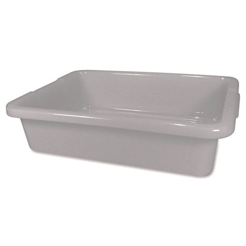 Bus/Utility Tote, 20" x 15" x 5", Gray-(RCP3349GRA)
