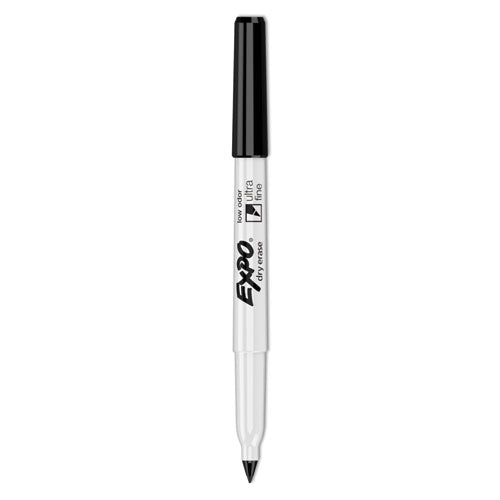 Low-Odor Dry Erase Marker Office Value Pack, Extra-Fine Needle Tip, Black, 36/Pack-(SAN2003894)
