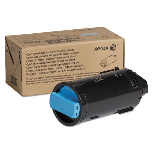 106R03928 Extra High-Yield Toner, 16,800 Page-Yield, Cyan-(XER106R03928)