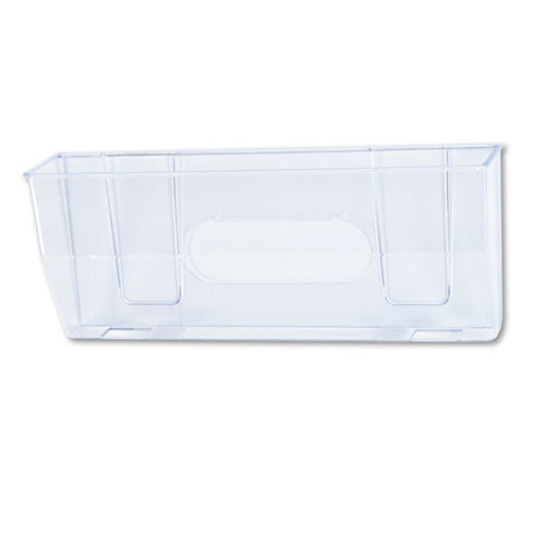 Magnetic DocuPocket Wall File, Legal/Letter Size, 15" x 3" x 6.38", Clear-(DEF50101)