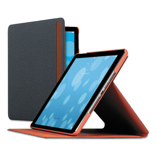 Austin iPad Air Case, Polyester, Gray/Orange-(USLIPD212610)