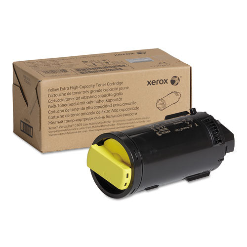 106R03930 Extra High-Yield Toner, 16,800 Page-Yield, Yellow-(XER106R03930)