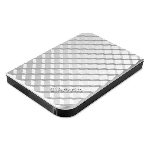 Store N Go USB 3.0 Portable Hard Drive, 2 TB, Silver-(VER99375)