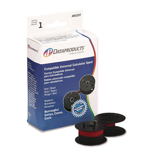 R3197 Compatible Ribbon, Black/Red-(DPSR3197)