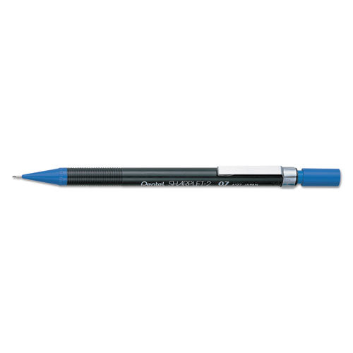 Sharplet-2 Mechanical Pencil, 0.7 mm, HB (#2.5), Black Lead, Dark Blue Barrel-(PENA127C)