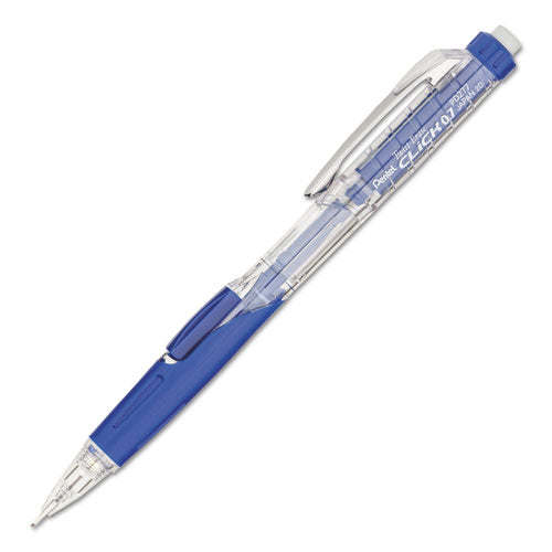 Twist-Erase CLICK Mechanical Pencil, 0.7 mm, HB (#2.5), Black Lead, Blue Barrel-(PENPD277TC)