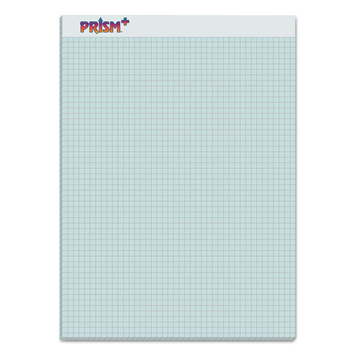 Prism Quadrille Perforated Pads, Quadrille Rule (5 sq/in), 50 Blue 8.5 x 11.75 Sheets, 12/Pack-(TOP76581)