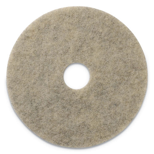 Porko Plus Burnishing Pads, 27" Diameter, Brown, 2/Carton-(AMF401827)