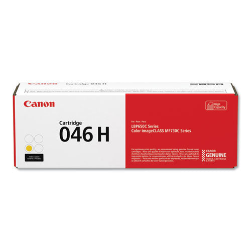 1251C001 (046) High-Yield Toner, 5,000 Page-Yield, Yellow-(CNM1251C001)