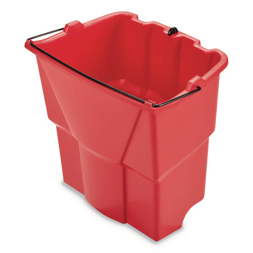 WaveBrake 2.0 Dirty Water Bucket, 18 qt, Plastic, Red-(RCP2064907)