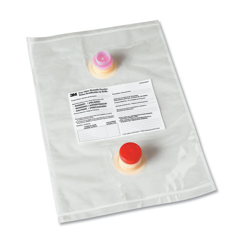 Easy Shine Applicator Kit, Reusable Pouches, 5/Carton-(MMM55440)