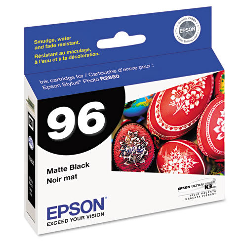 T096820 (96) Ink, 450 Page-Yield, Matte Black-(EPST096820)