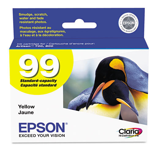 T099420-S (99) Claria Ink, 450 Page-Yield, Yellow-(EPST099420S)