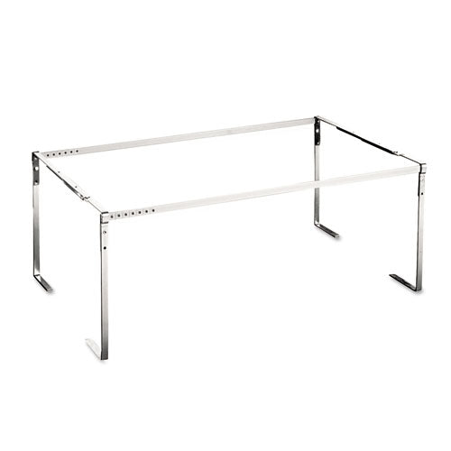 Hanging Folder Frame, Legal/Letter Size, 27" Long, Gray-(PFX450)