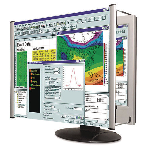 LCD Monitor Magnifier Filter for 15" Flat Panel Monitor-(KTKMAG15L)