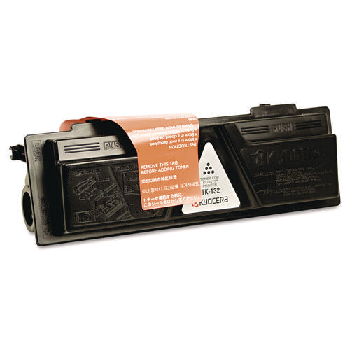 TK132 Toner, 7,200 Page-Yield, Black-(KYOTK132)