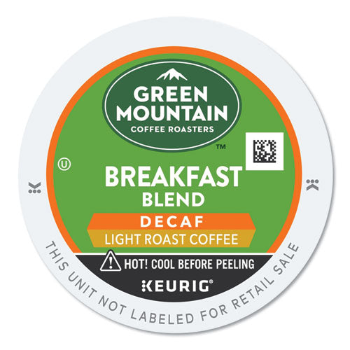 Breakfast Blend Decaf Coffee K-Cups, 96/Carton-(GMT7522CT)