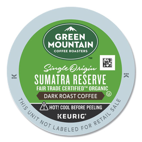 Fair Trade Organic Sumatran Extra Bold Coffee K-Cups, 96/Carton-(GMT4060CT)