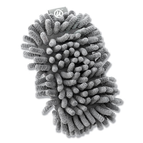 Small Microfiber Shag Dry Erase Board Eraser, 2.5" x 5" x 1"-(UBR582U0416)