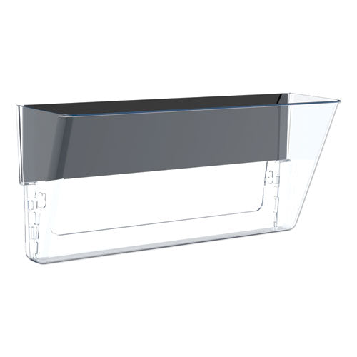 Unbreakable Magnetic Wall File, Legal/Letter Size, 16" x 4" x 7", Clear-(STX70325U06C)