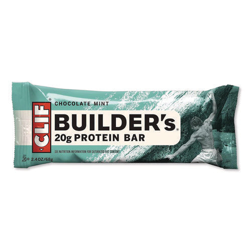 Builders Protein Bar, Chocolate Mint, 2.4 oz Bar, 12 Bars/Box-(CBCCCC160044)