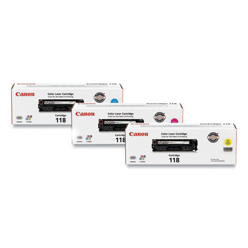 1385482 (118) Toner, 2,900 Page-Yield, Cyan/Magenta/Yellow-(CNM2660B015AA)