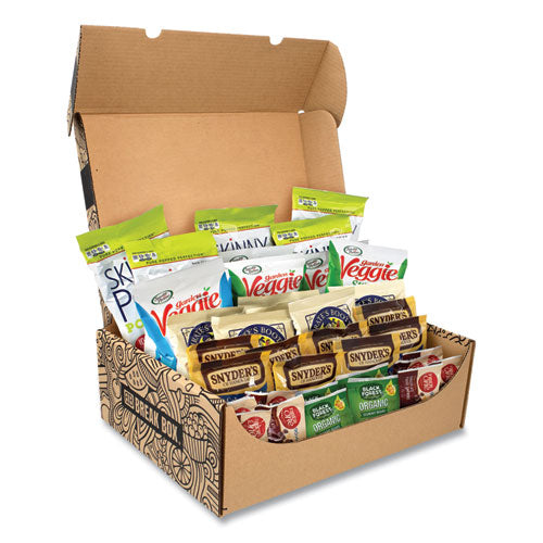Healthy Snack Box, 37 Assorted Snacks, Ships in 1-3 Business Days-(GRR700S0005)