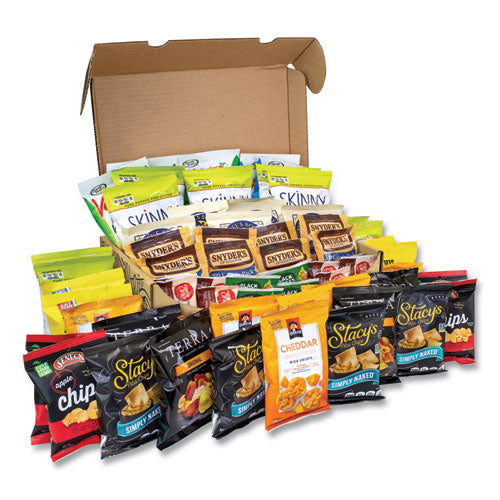 Big Healthy Snack Box, 61 Assorted Snacks, Ships in 1-3 Business Days-(GRR700S0025)