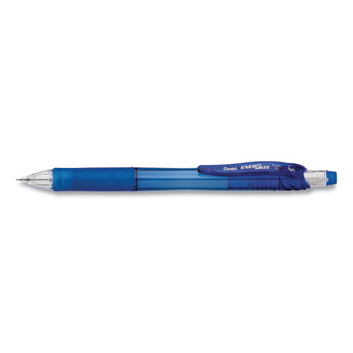 EnerGize-X Mechanical Pencil, 0.5 mm, HB (#2.5), Black Lead, Blue Barrel, Dozen-(PENPL105C)