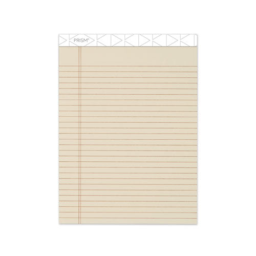 Prism + Colored Writing Pads, Wide/Legal Rule, 50 Pastel Ivory 8.5 x 11.75 Sheets, 12/Pack-(TOP63130)