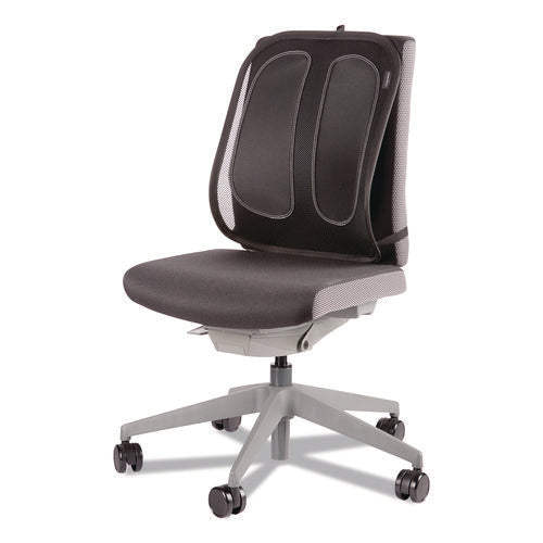 Office Suites Mesh Back Support, 17.3 x 5.56 x 20.18, Black-(FEL9191301)