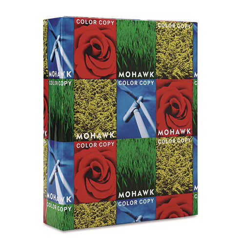 Color Copy Recycled Paper, 94 Bright, 28 lb Bond Weight, 8.5 x 11, PC White, 500/Ream-(MOW54301)