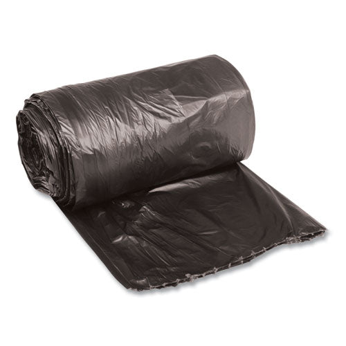 Low-Density Waste Can Liners, 16 gal, 0.35 mil, 24" x 32", Black, 25 Bags/Roll, 10 Rolls/Carton-(BWK2432L)