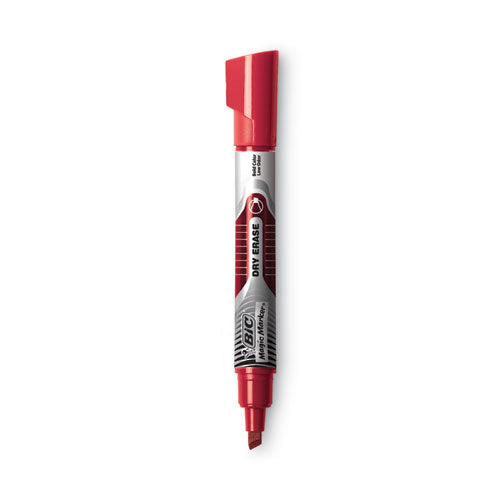 Intensity Advanced Dry Erase Marker, Tank-Style, Broad Chisel Tip, Red, Dozen-(BICGELIT11RD)