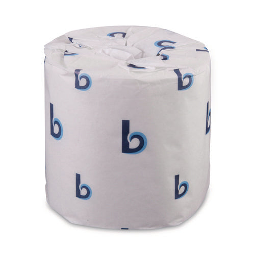 2-Ply Toilet Tissue, Standard, Septic Safe, White, 4 x 3, 500 Sheets/Roll, 96 Rolls/Carton-(BWK6145)