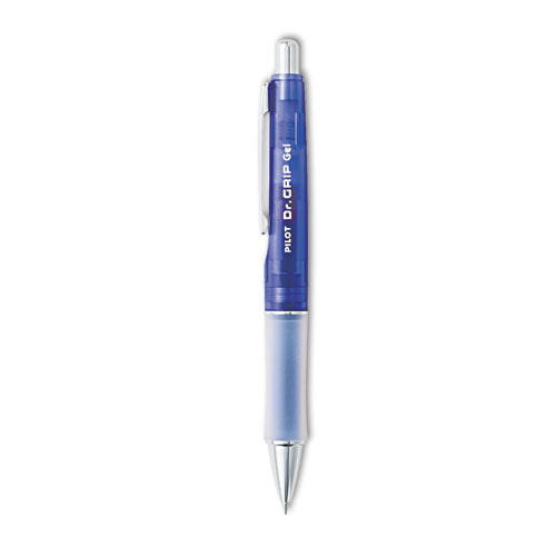 Dr. Grip Gel Pen, Retractable, Fine 0.7 mm, Black Ink, Purple Barrel-(PIL36261)